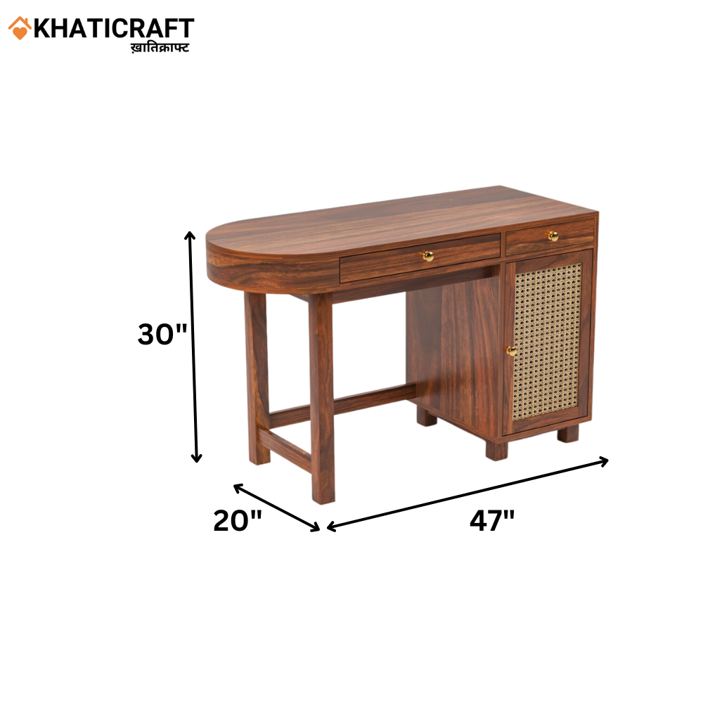 Buy Henrik Engineered Wood Study Table Study Desk Office Desk Laptop Table  with Drawer (Walnut) (D.I.Y) Online at Best Prices in India - JioMart.