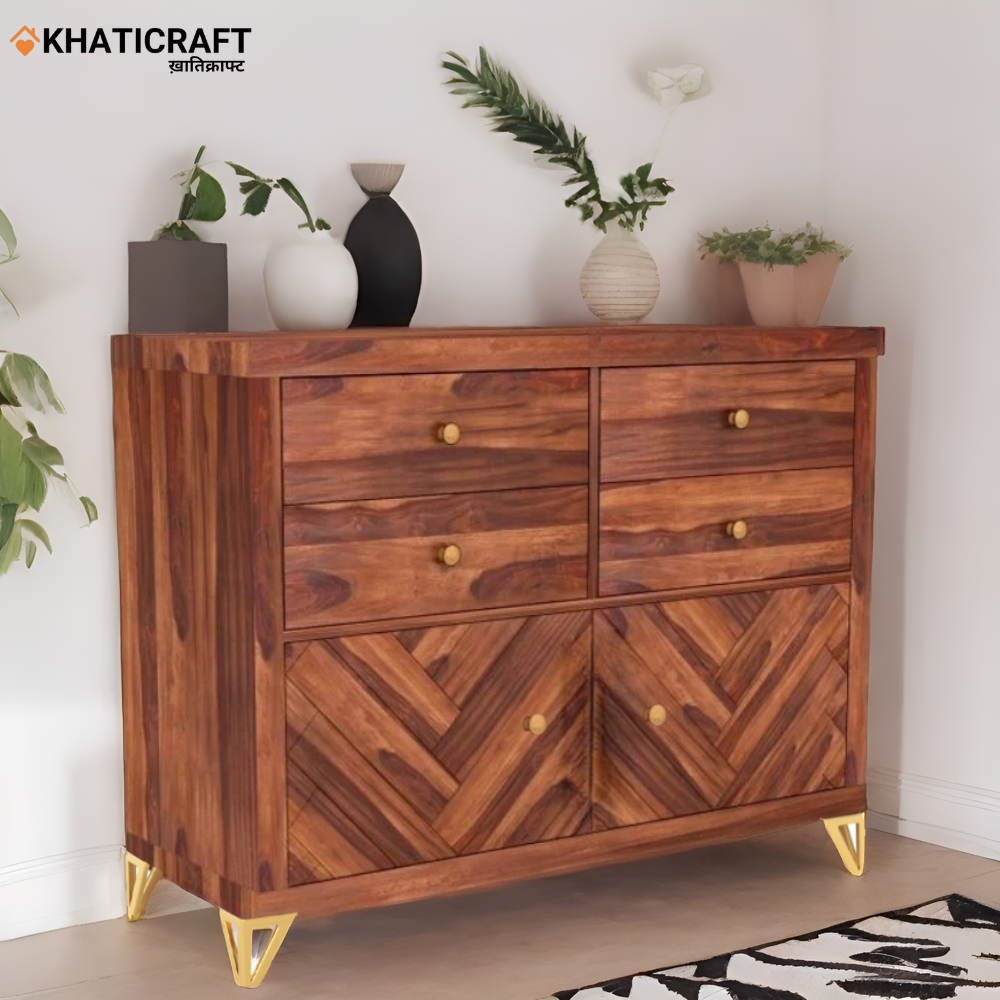 Antara Solid Wood Sheesham Chest of Drawer