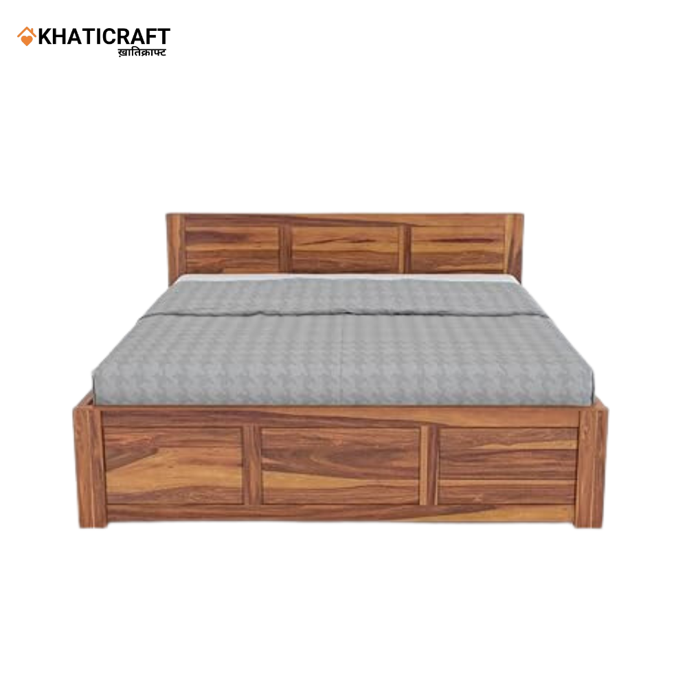 Hina Solid Wood Sheesham Bed