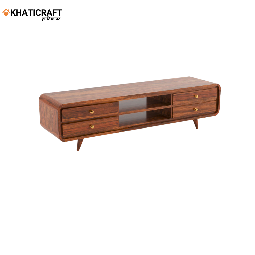 Chavi Solid Wood Sheesham TV Unit