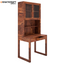 Arya-1 Solid Wood Sheesham Study Table With Mount Bookshelf