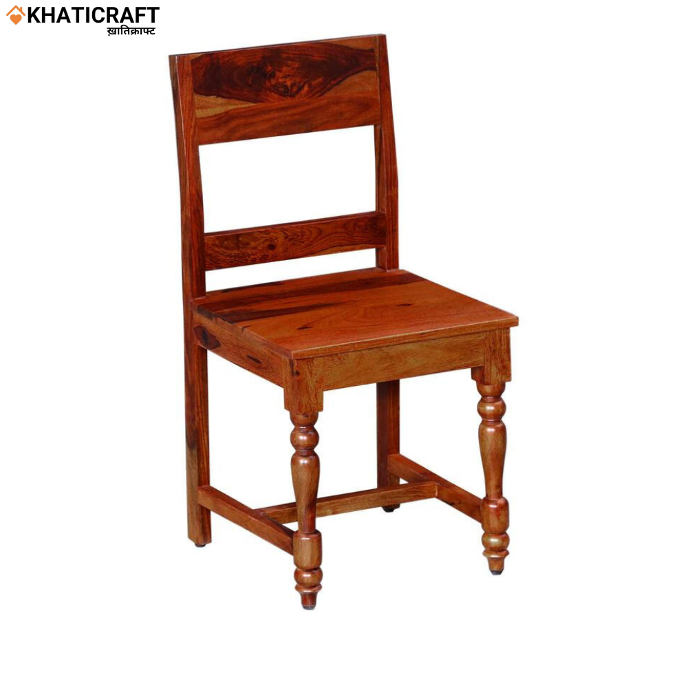 Chitra Solid Wood Sheesham 4 Seater Dining Set