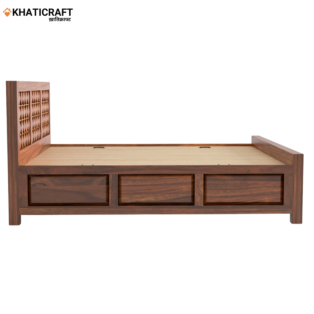 Giri Solid Wood Sheesham Bed