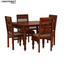 Ghirni Solid Wood Sheesham 4 Seater Dining Set