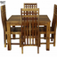 Hina Chavi Solid Wood Sheesham 4 Seater Dining Set