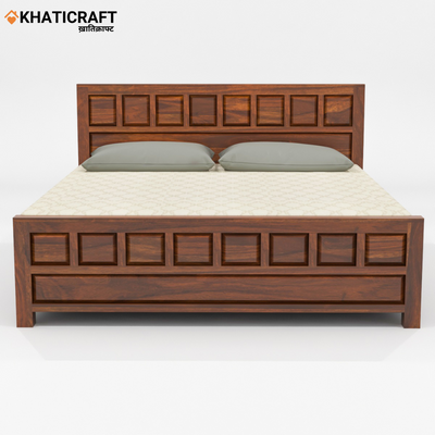 Nitya Solid Wood Sheesham Bed