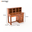 Nitya Solid Wood Sheesham Study Table with Chavi Wallshelf