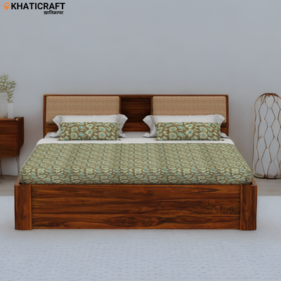 Ikshya Solid Wood Sheesham Bed