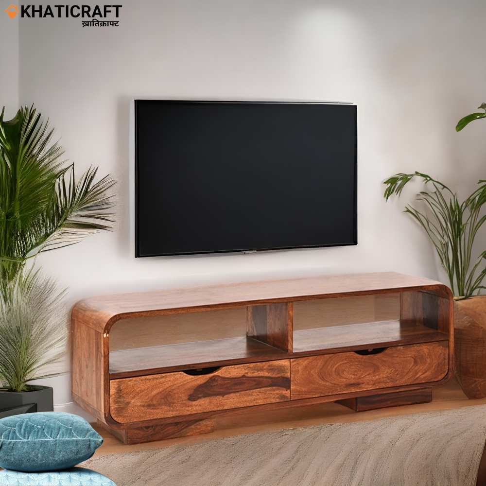 Rami Solid Wood Sheesham TV Cabinet