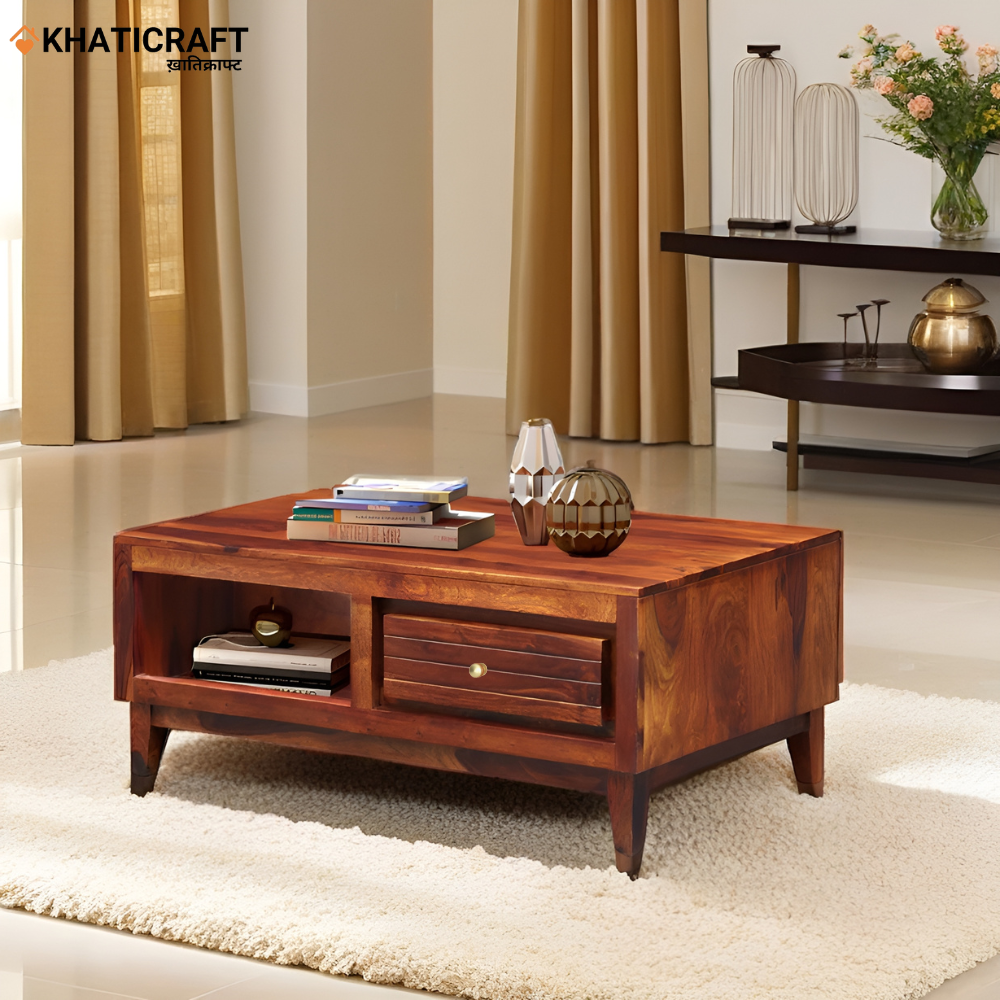 Solid Wood Sheesham Coffee Table