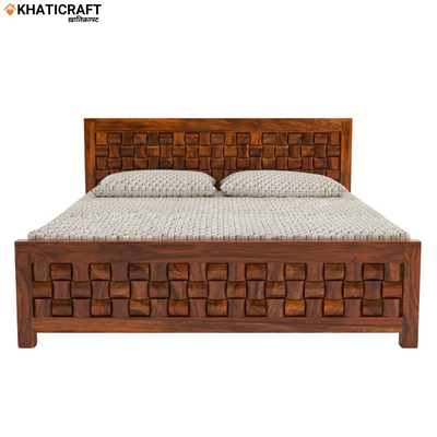 Niwar Solid Wood Sheesham Bed