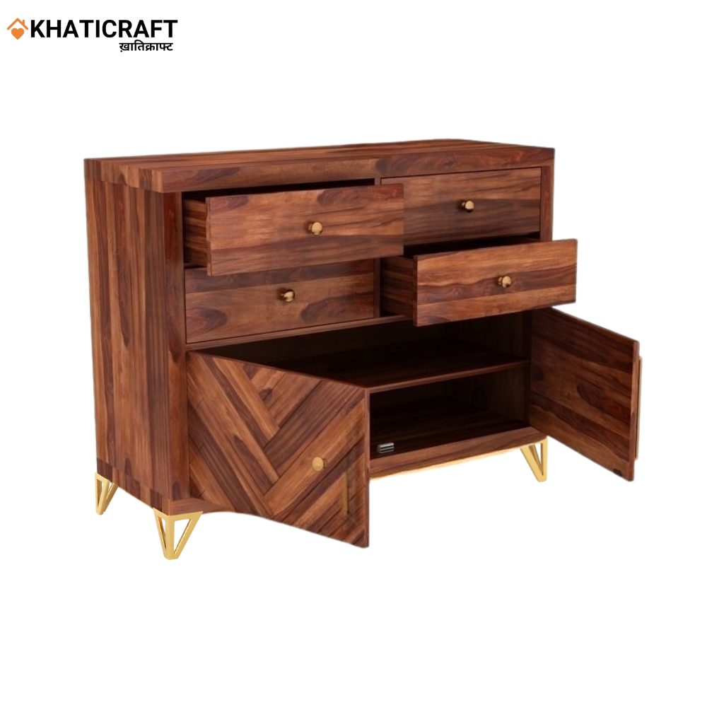 Antara Solid Wood Sheesham Chest of Drawer