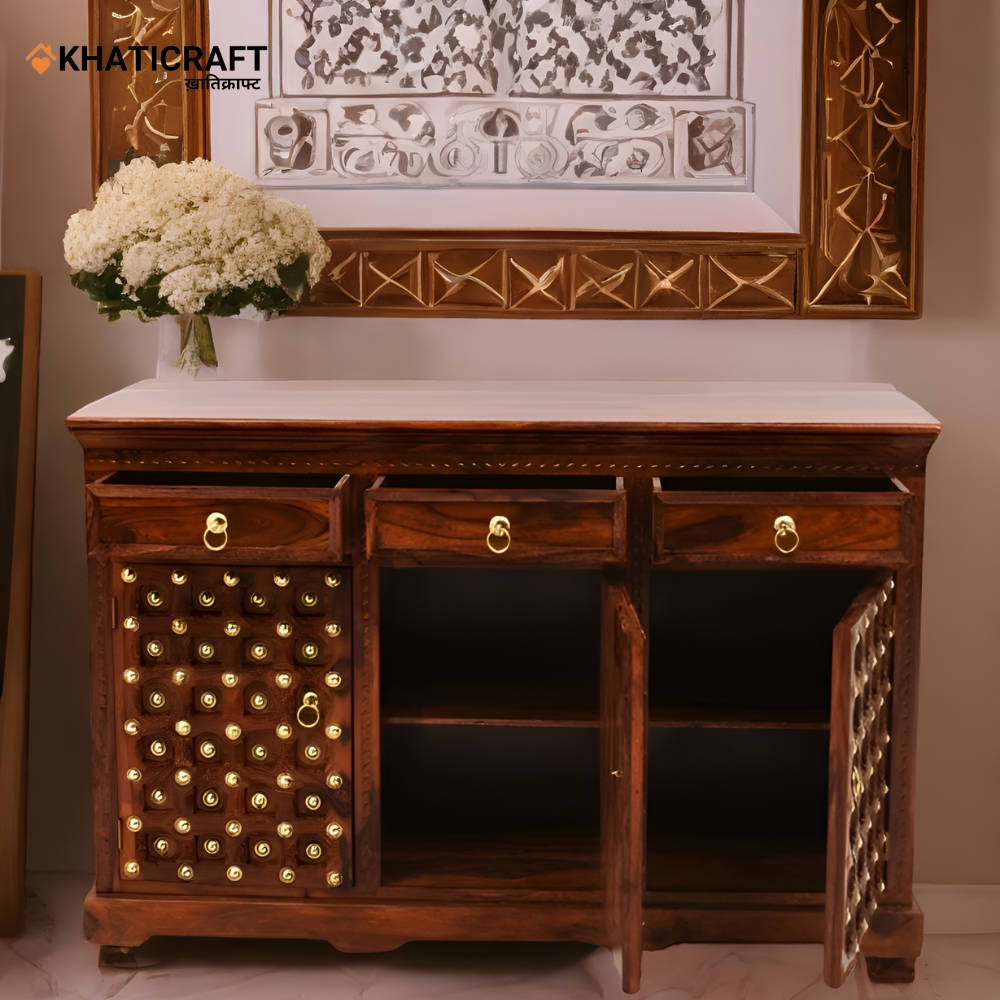 Tamra Solid Wood Sheesham Sideboard