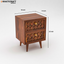 Giri Solid Wood Sheesham Bedside Table