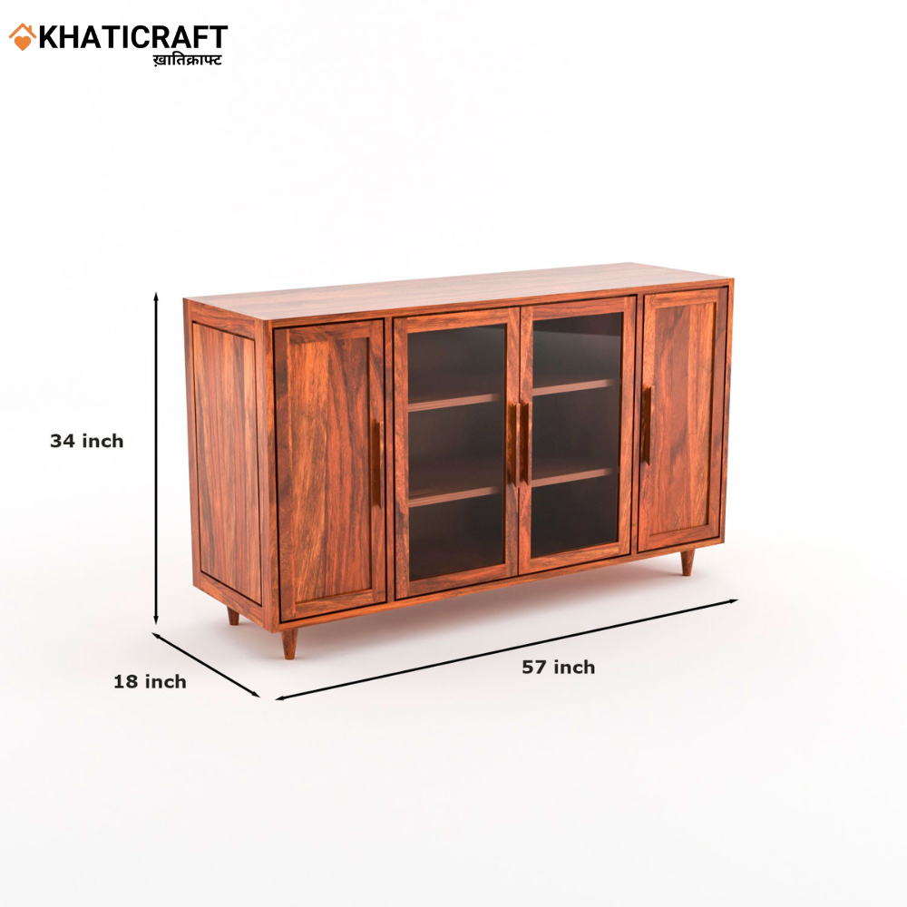 Naira Solid Wood Sheesham Sideboard