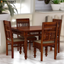 Ghirni Solid Wood Sheesham 4 Seater Dining Set