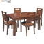 Hina Niru Solid Wood Sheesham 4 Seater Dining Set