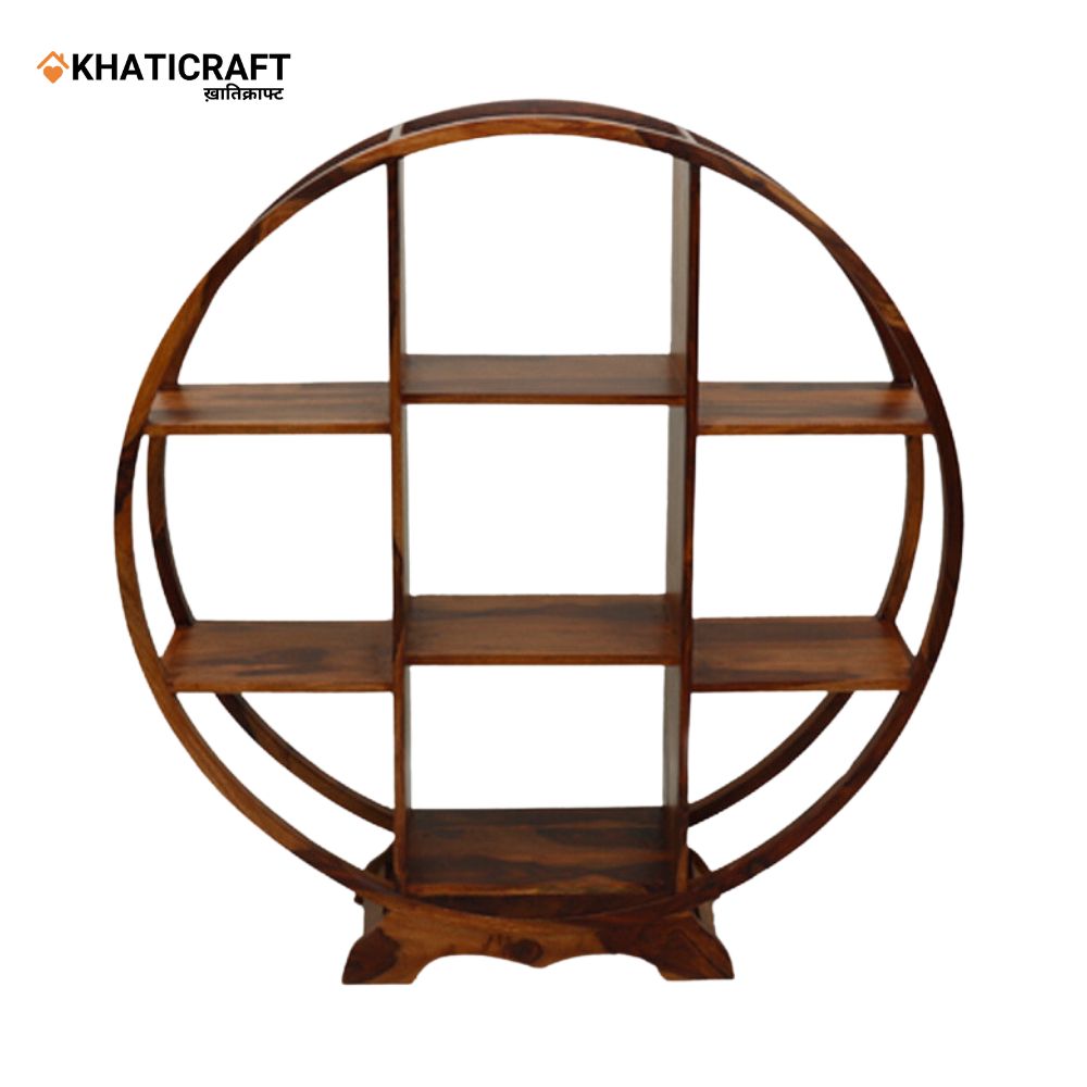Chakra Solid Wood Sheesham Bookshelf