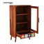 Chitra Solid Wood Sheesham Bookshelf