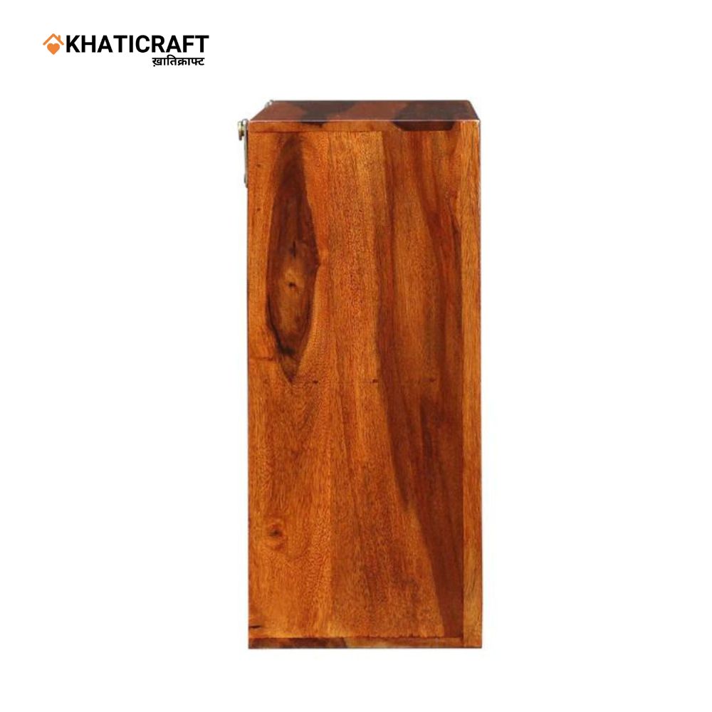 Chitra Solid Wood Sheesham Wallshelf