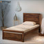 Hina Solid Wood Sheesham  Single Bed