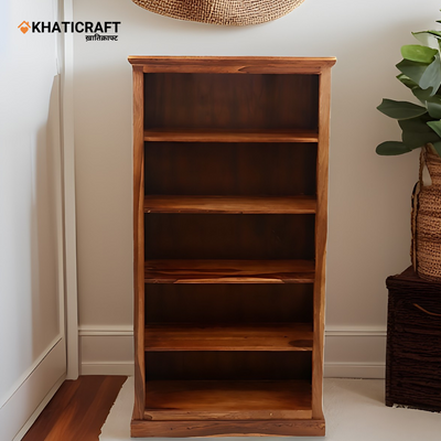 Kuber Solid Wood Sheesham Bookshelf