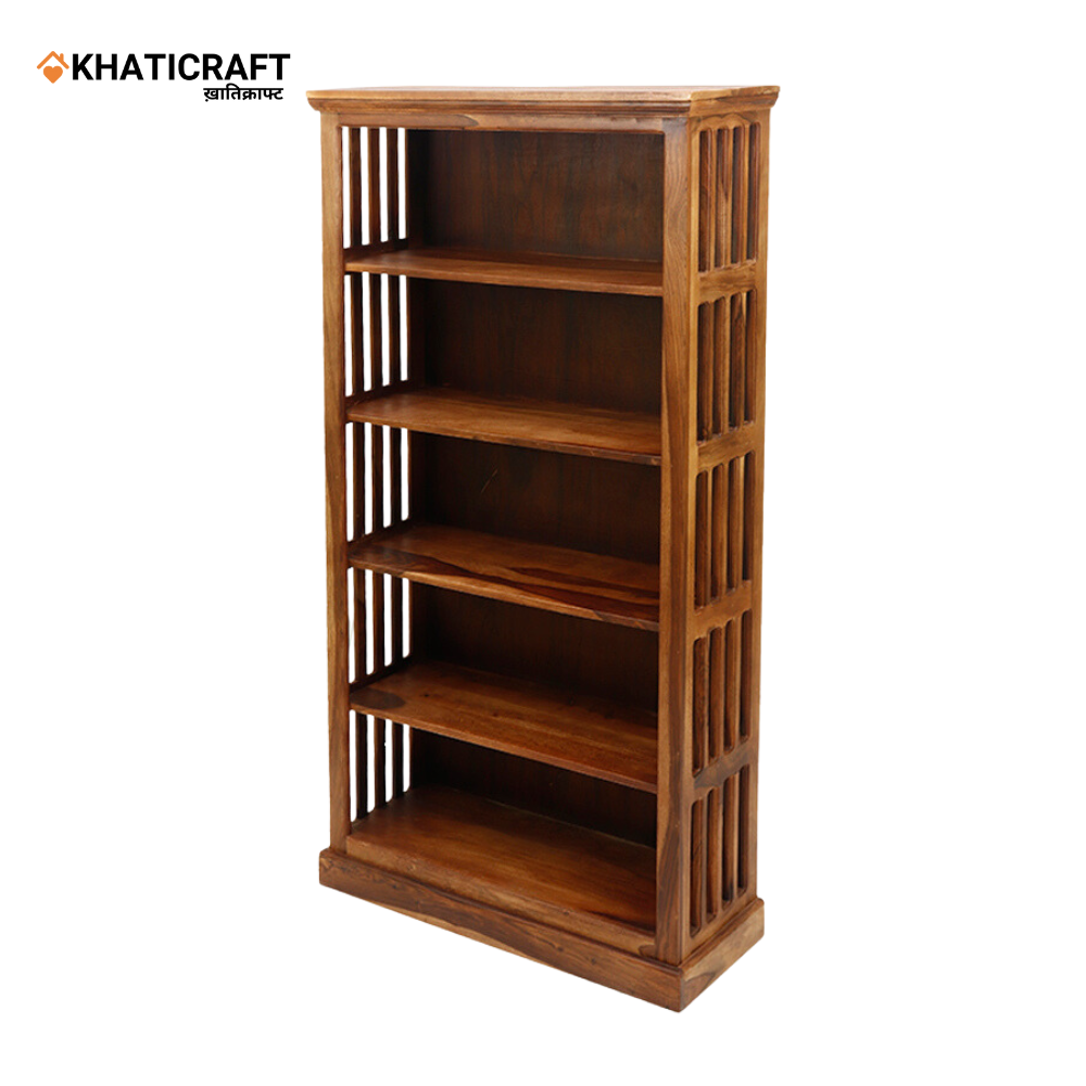 Kuber Solid Wood Sheesham Bookshelf