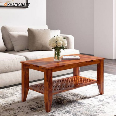 Mira Solid Wood Sheesham Coffee Table