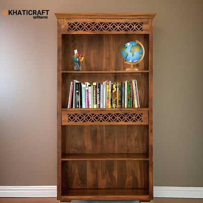 Mira Solid Wood Sheesham Bookshelf