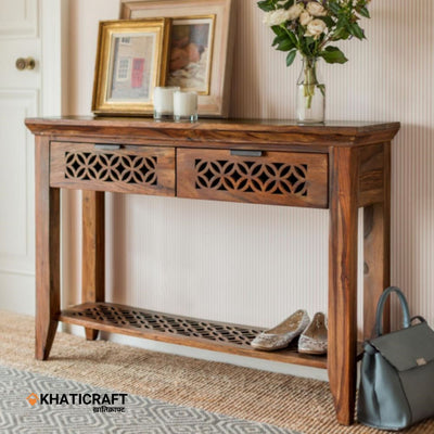 Mira Solid Wood Sheesham Console Table