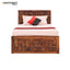 Niwar Solid Wood Sheesham  Single Bed