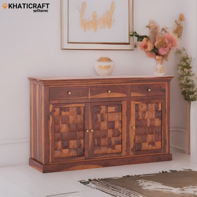 Stupa Solid Wood Sheesham Sideboard