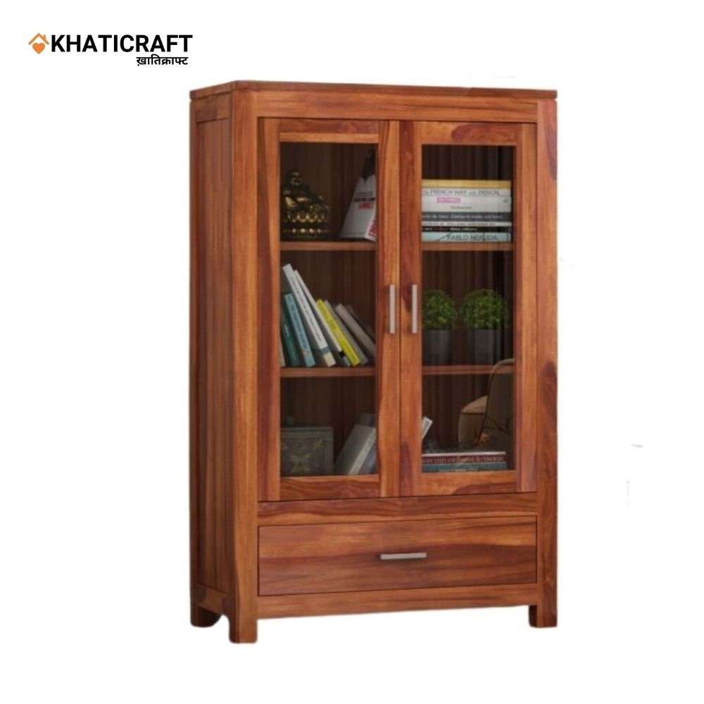 Ziya Solid Wood Sheesham Bookshelf