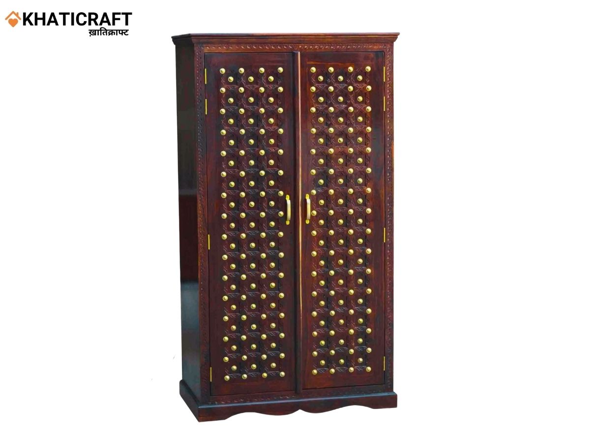 Tamra Solid Wood Sheesham Wardrobe