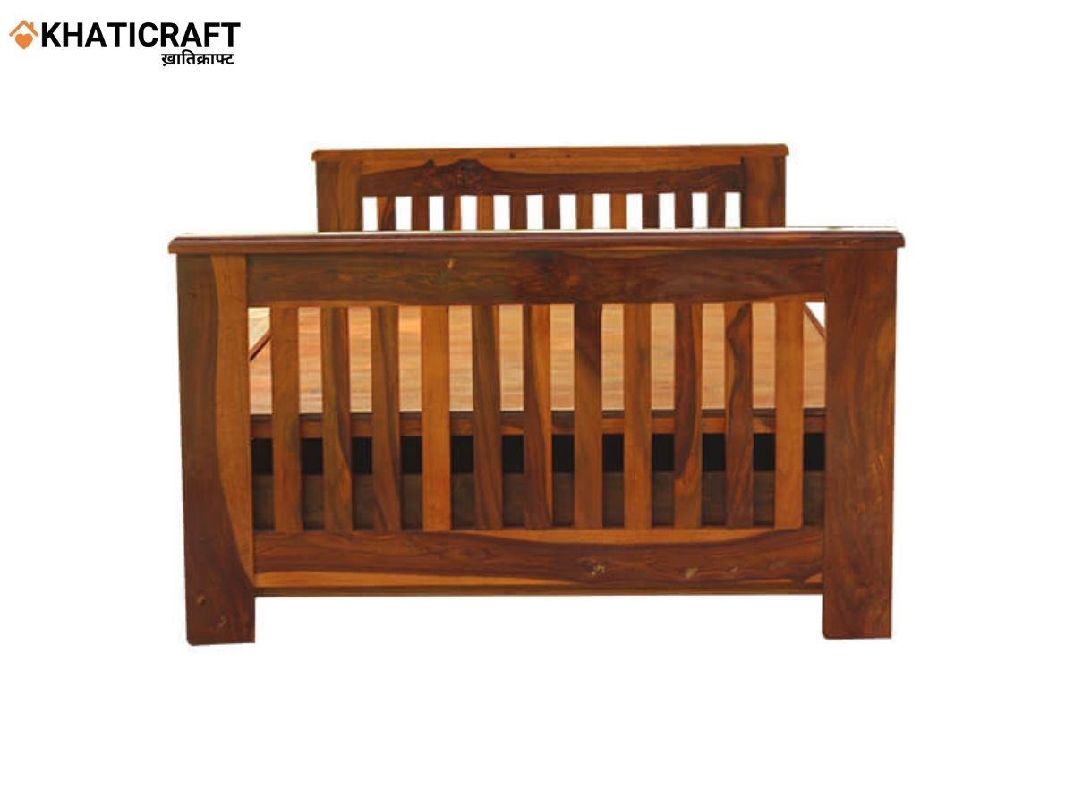 Dhara Single Solid Wood Sheesham Bed