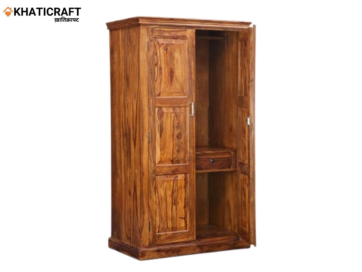 Nitya Solid Wood Sheesham Wardrobe