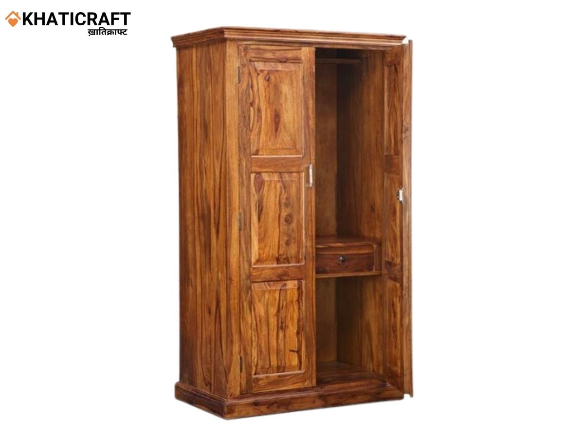 Nitya Solid Wood Sheesham Wardrobe