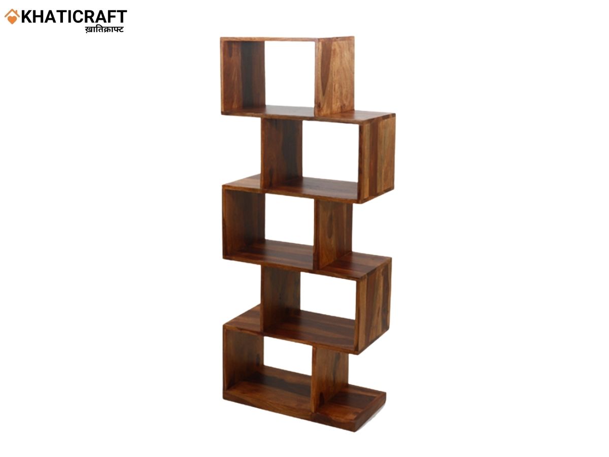 Aira-I Solid Wood Sheesham Bookshelf