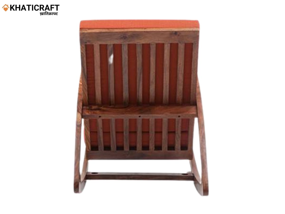 Aiza Solid Wood Sheesham Rocking Chair