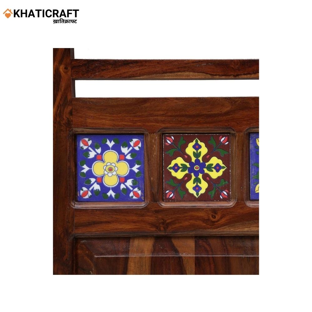 Chitra Solid Wood Sheesham Room Divider