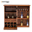 Chitra Single Door Solid Wood Sheesham Bar Cabinet