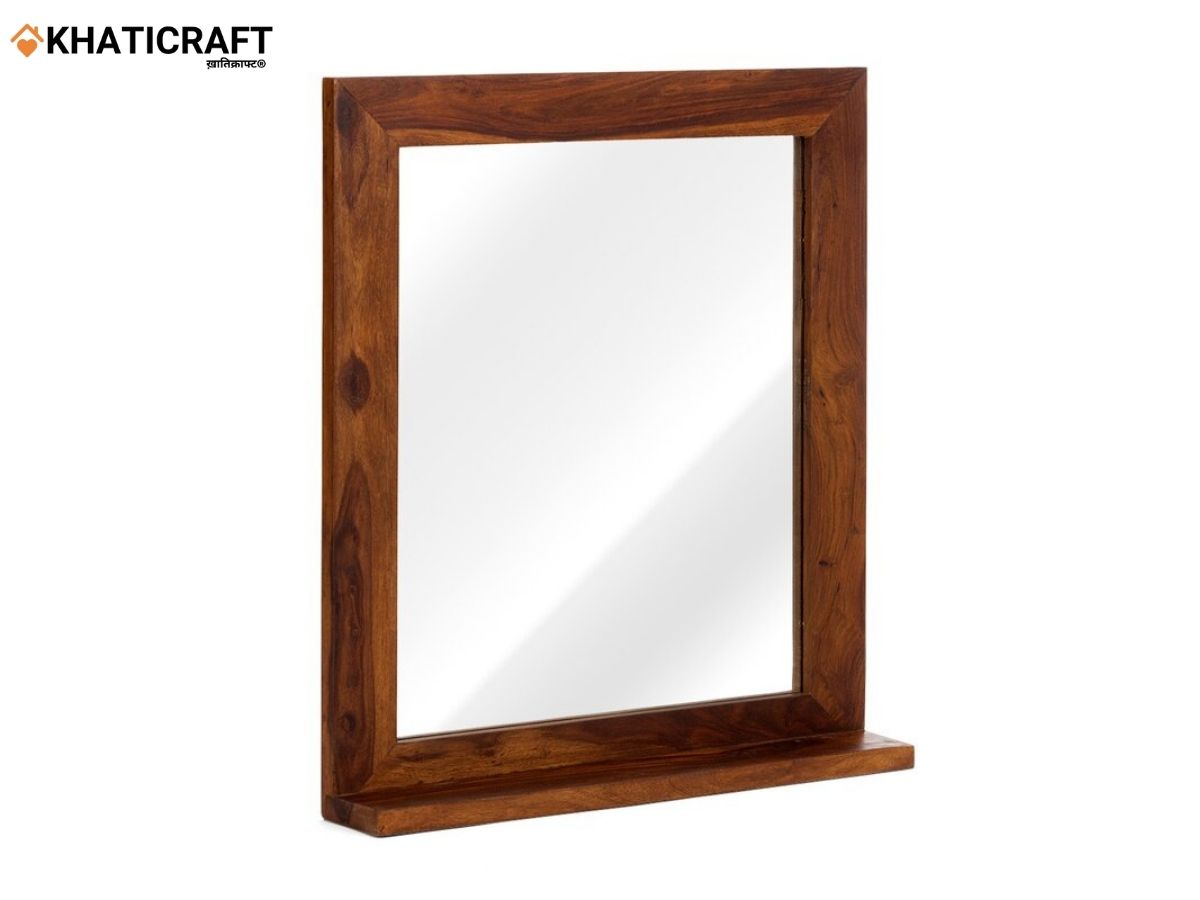 Hina Solid Wood Sheesham Mirror