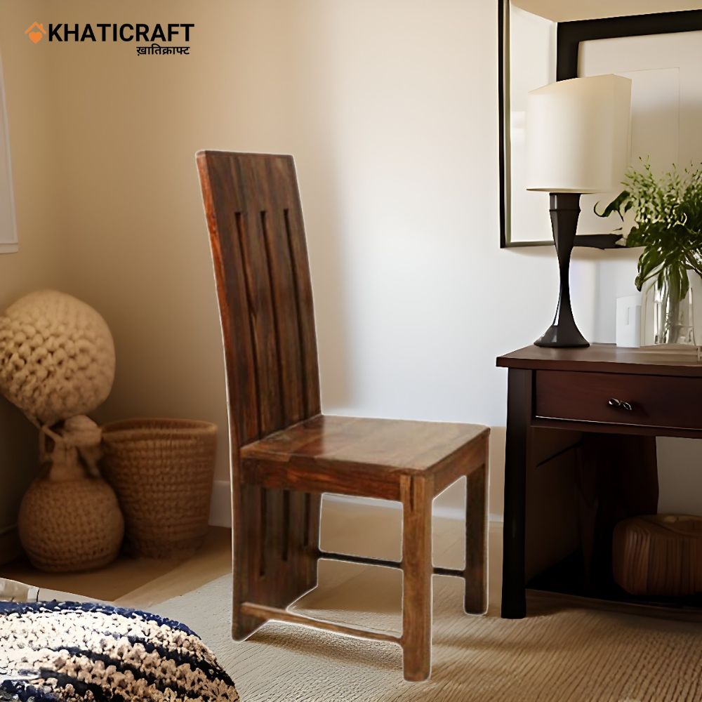 Hana Solid Wood Sheesham Chair Set (2 pcs)