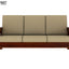 Hansa Solid Wood Sheesham 3 Seater Sofa