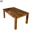 wooden dining table 6 seater
