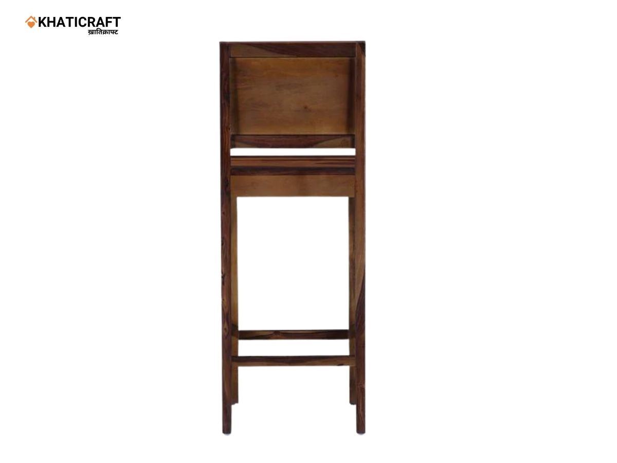 Hina Solid Wood Sheesham Bar Chair