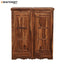 Hina Double Door Solid Wood Sheesham Bar Cabinet
