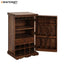 Hina Single Door Solid Wood Sheesham Bar Cabinet