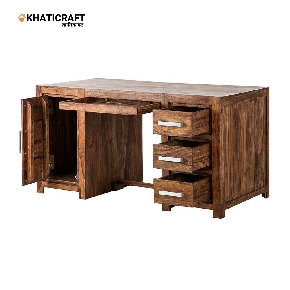 Hina Solid Wood Sheesham Study Table