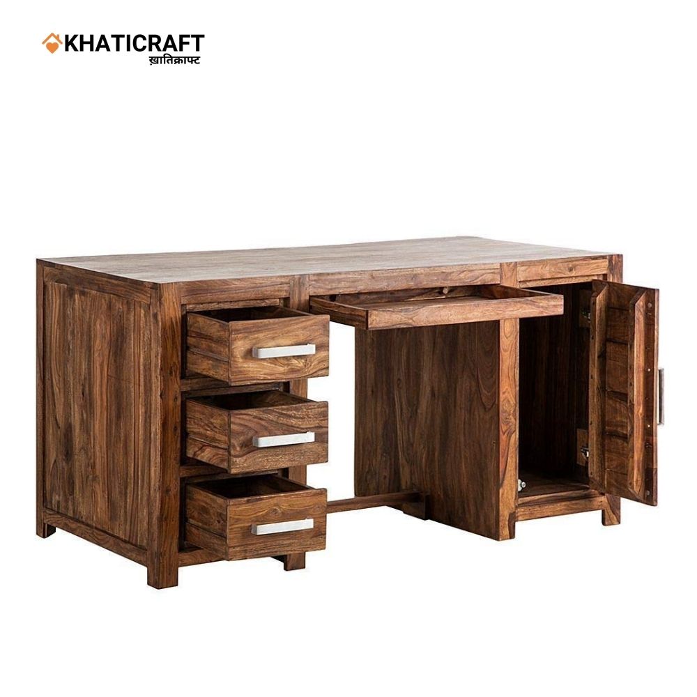 Hina Solid Wood Sheesham Study Table